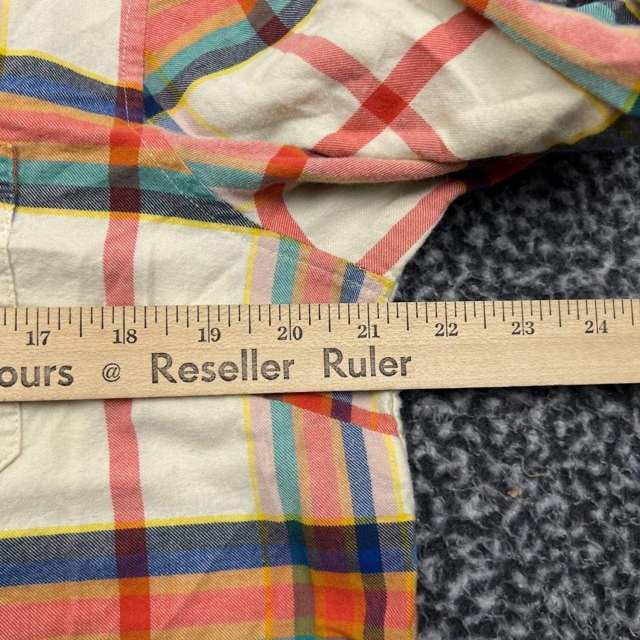 L.L. Bean L.L. Bean Button Up Shirt Flannel Plaid Long Sleeve Cotton L Size US L / EU 52-54 / 3 - 5 Thumbnail