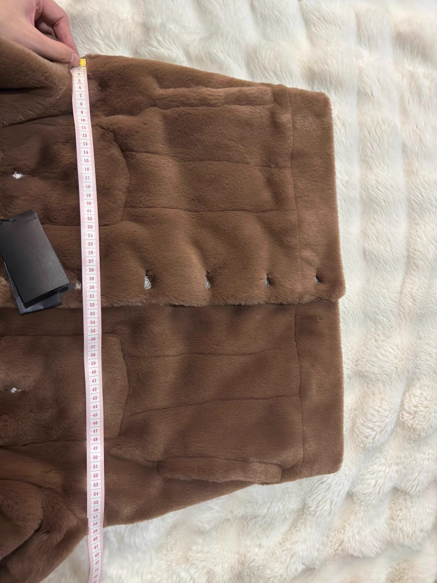 Saint Laurent Paris SLP Caramel Teddy Fur Men's Jacket 48 Size US M / EU 48-50 / 2 - 8 Thumbnail