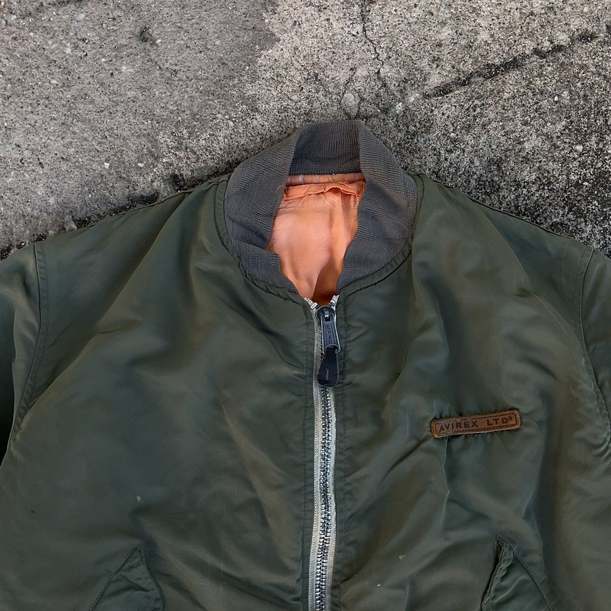 Vintage Avirex Reversible MA-1 Bomber Flight Jacket - krearack.com