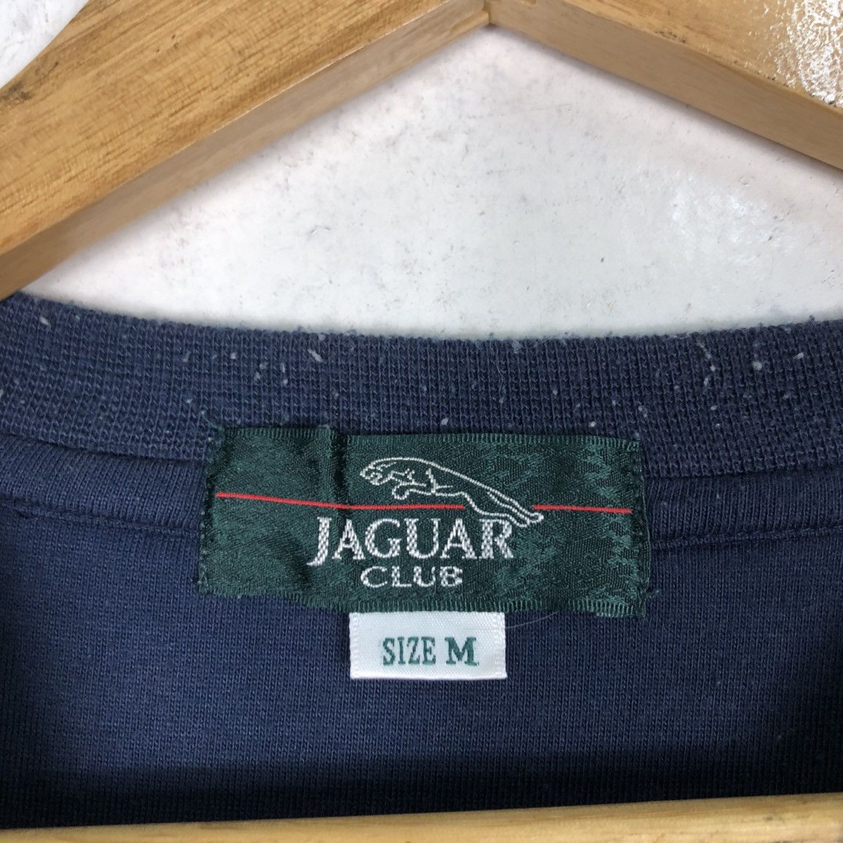 Japanese Brand × Vintage Vintage Jaguar Club Stripe Sweatshirt 90s Wear Medium #A2 Size US M / EU 48-50 / 2 - 11 Thumbnail