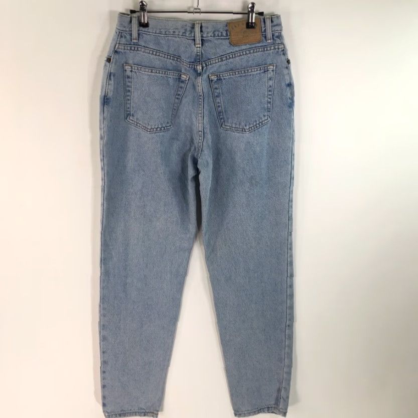 Gap GAP Womens Cropped Ankle Jeans Blue Light Wash 100% Cotton Slim Fit Size 12 Size 34" / US 12 / IT 48 - 4 Thumbnail