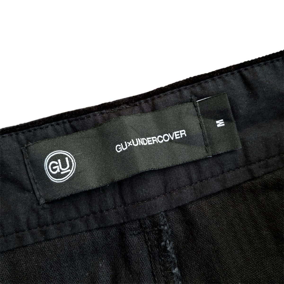 Japanese Brand × Jun Takahashi × Undercover GU X Undercover Side Taped Wide Baggy Boxy Corduroy Pants Size US 28 / EU 44 - 5 Thumbnail