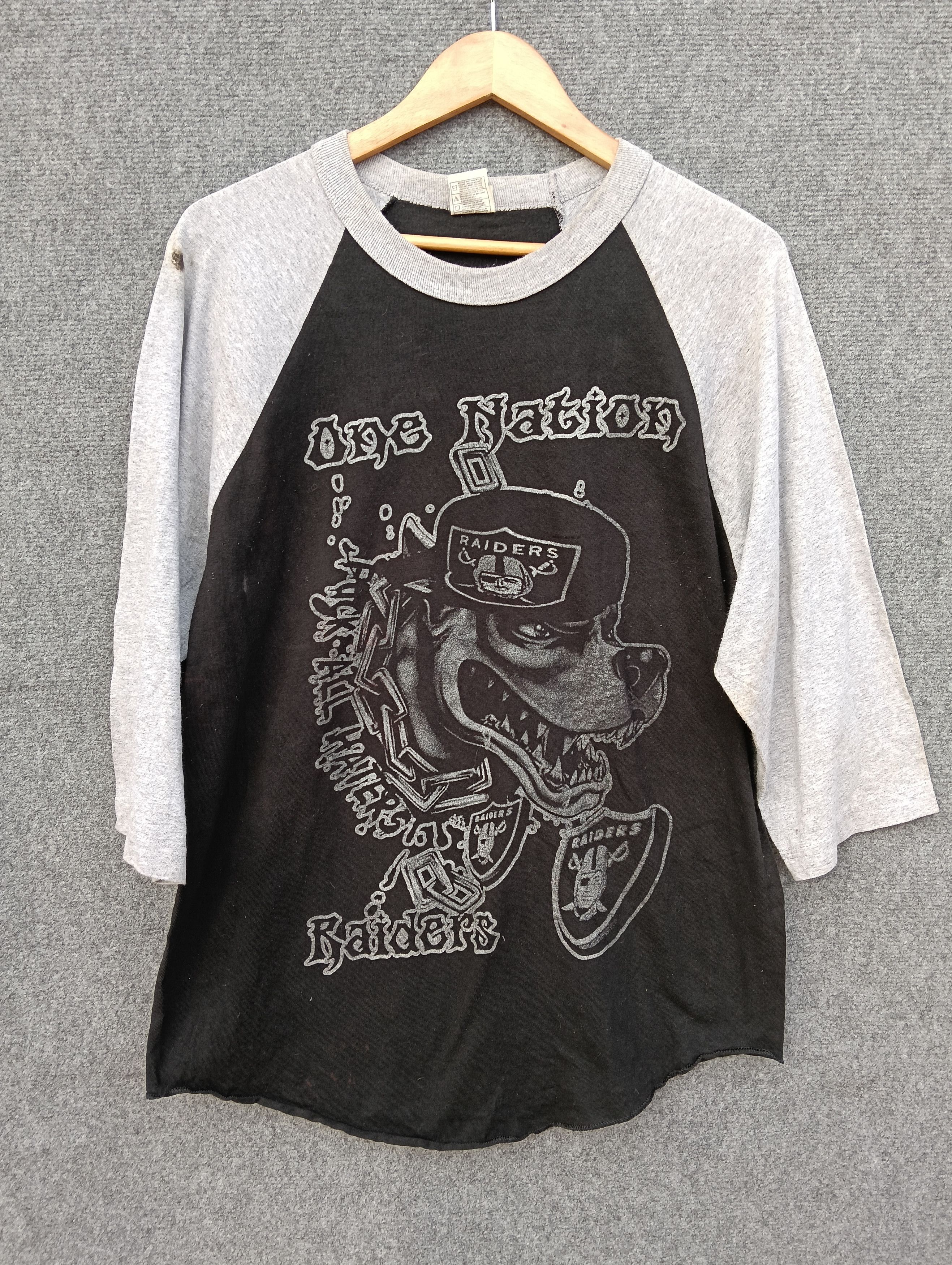 One nation Raider 3 Quarter Tshirt