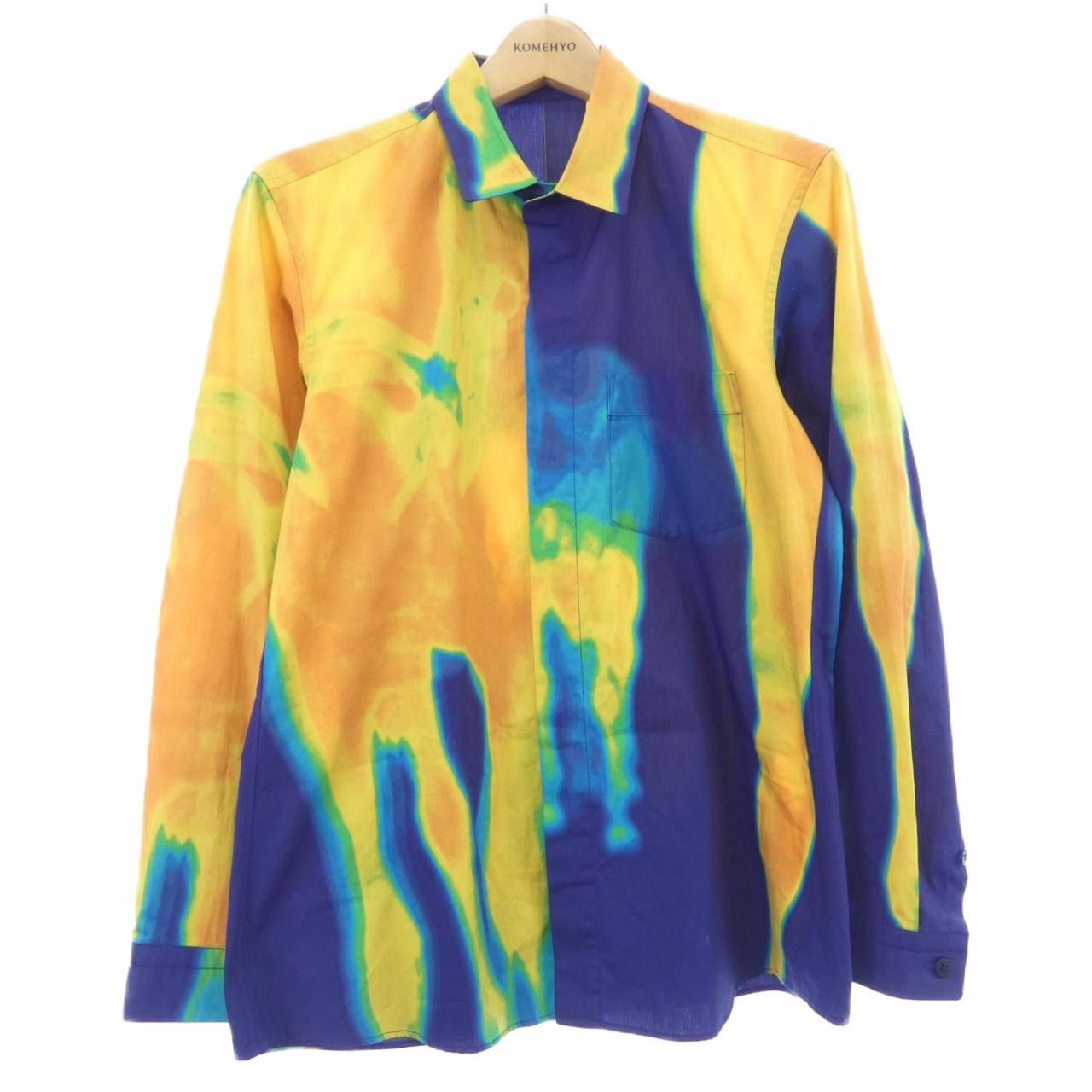 Issey Miyake Issey Miyake ISSEY MIYAKE MEN Shirt Textile Dress Shirt ME63FJ112 DUTY FREE for USA Size ONE SIZE - 1 Thumbnail