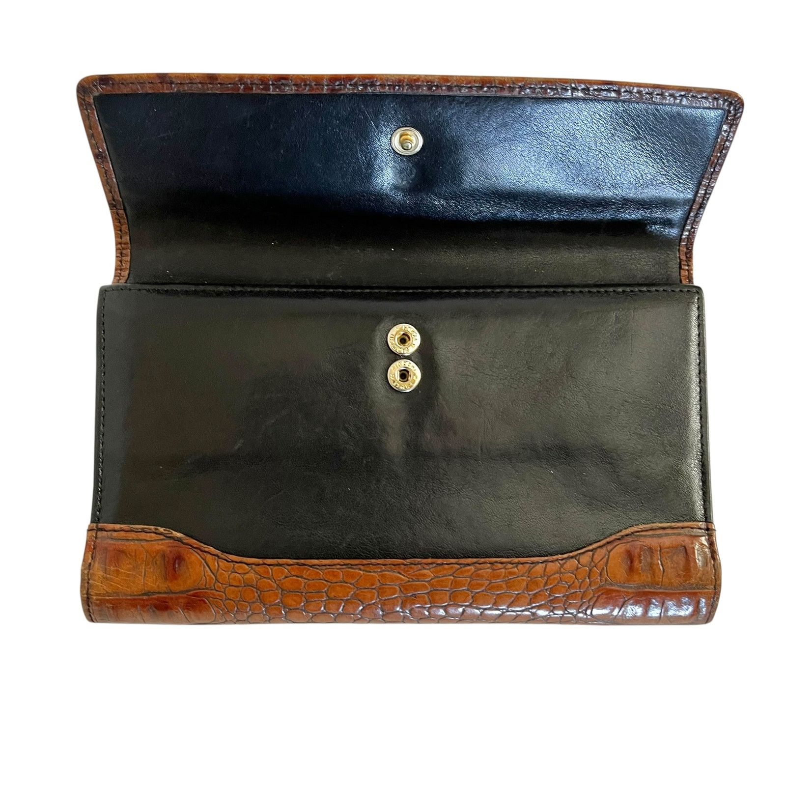 BRAHMIN × Vintage Brahmin Tuscan Leather Melbourne Leather Checkbook Wallet Size ONE SIZE - 7 Thumbnail