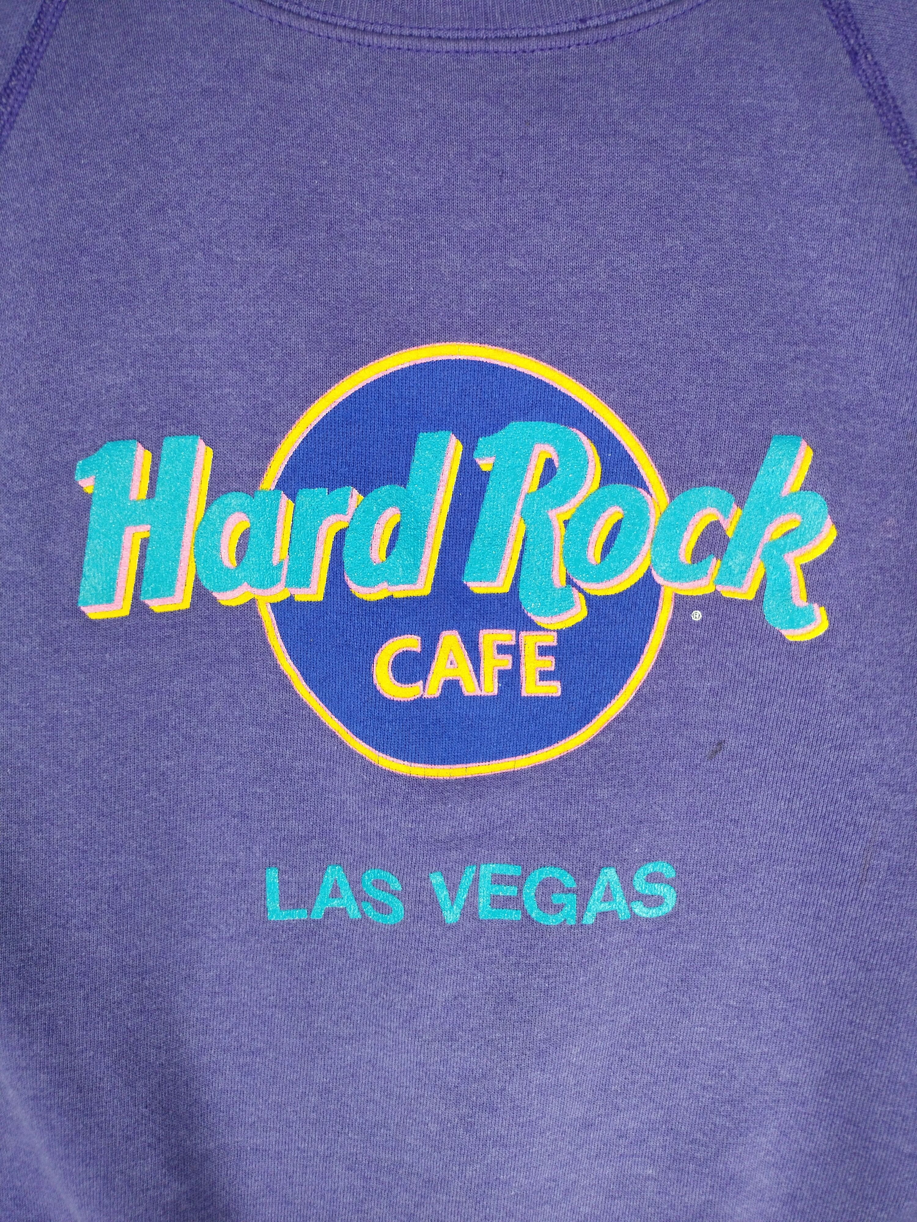Hard Rock Cafe × Vintage 🔥 Vtg Hard Rock Cafe Las Vegas Rare Colour Sweatshirt Size US M / EU 48-50 / 2 - 6 Thumbnail