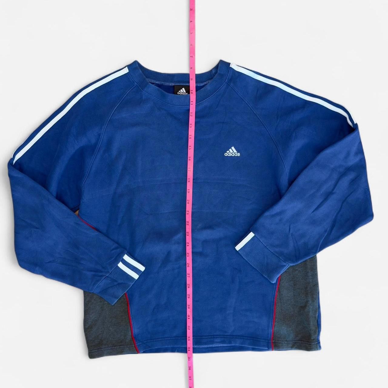 Adidas Adidas Men's blue navy Sweatshirts Size US L / EU 52-54 / 3 - 3 Thumbnail