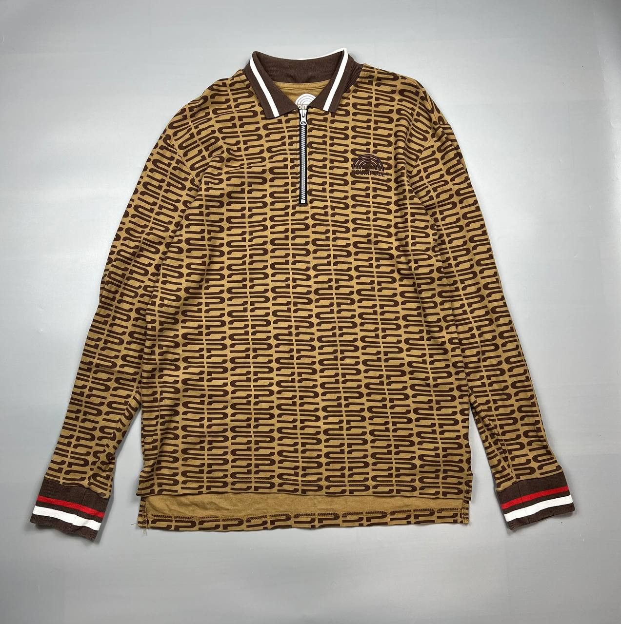 Southpole Vintage Southpole Monogram 1/3 Zip Sweatshirt Size US M / EU 48-50 / 2 - 1 Thumbnail