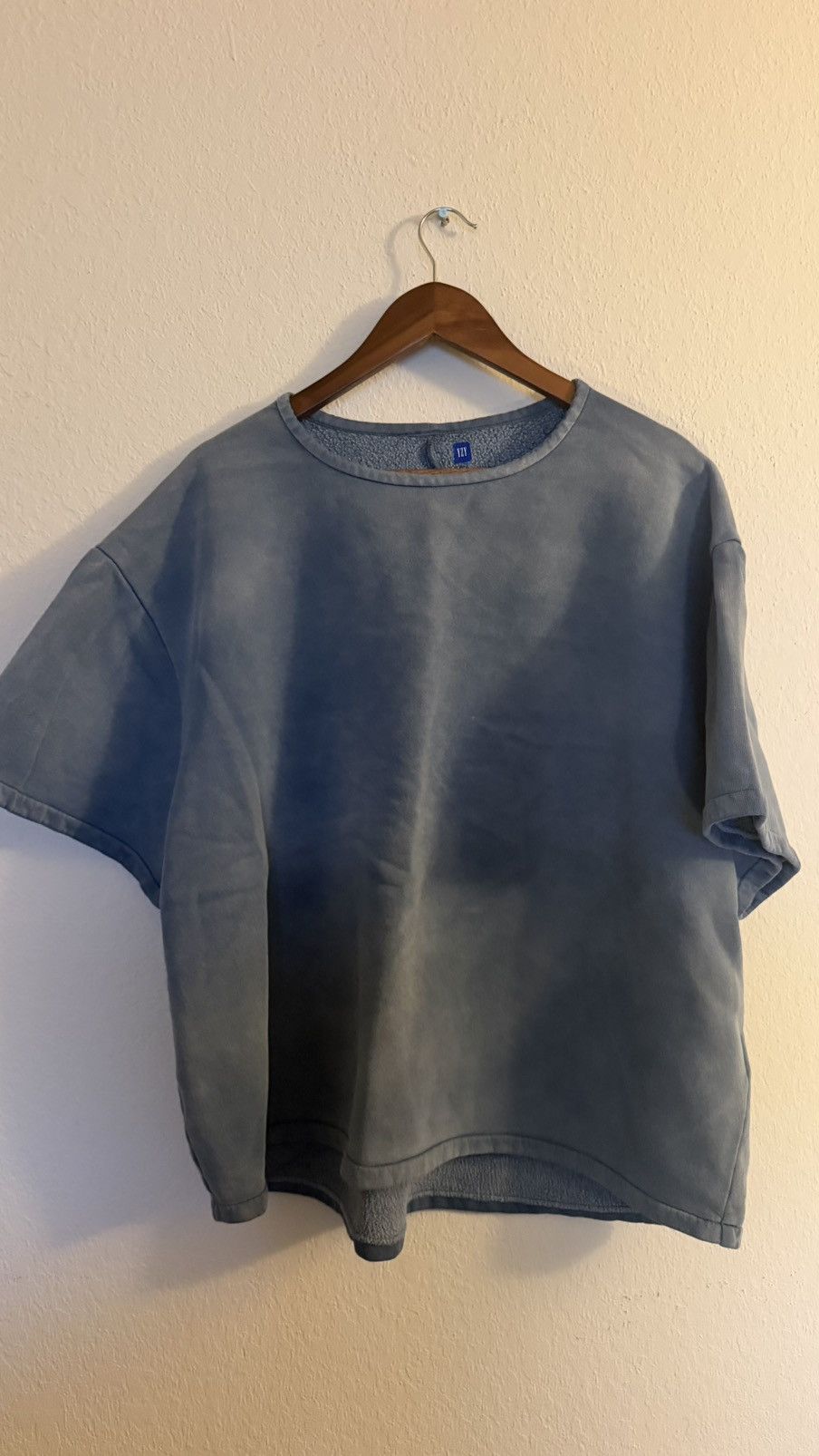 Gap × Kanye West Yeezy gap unreleased fleece back yoke t shirt