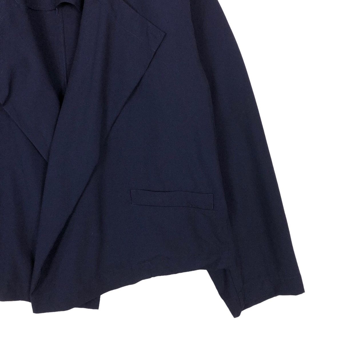 Issey Miyake 🔥Cropped Bomber Jacket Buttonless Double Breast Plantation Size US M / EU 48-50 / 2 - 5 Thumbnail