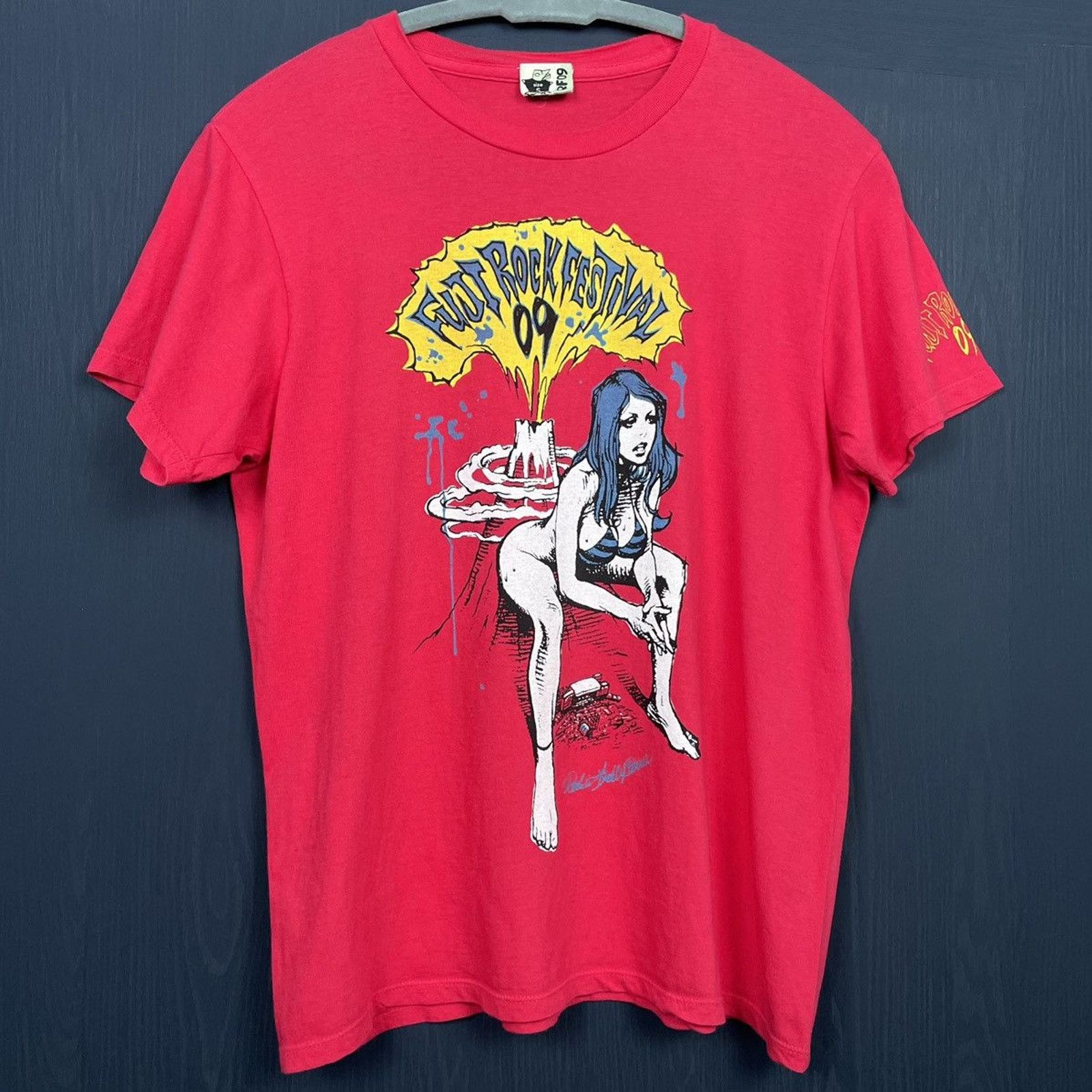 Japanese Brand × Vintage 🇯🇵2009 FUJI ROCK FESTIVAL Beach Babe T Size US S / EU 44-46 / 1 - 1 Thumbnail
