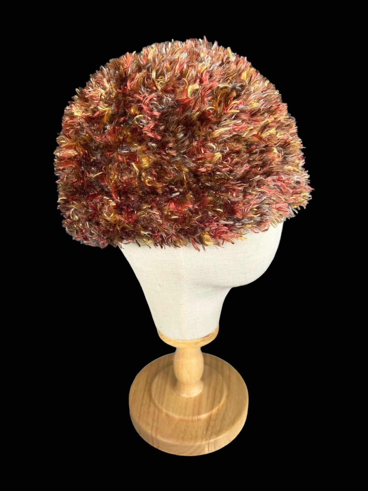 14th Addiction × Japanese Brand Unknown Mohawk Beanie Mohair Rare ☠️ Size ONE SIZE - 3 Thumbnail