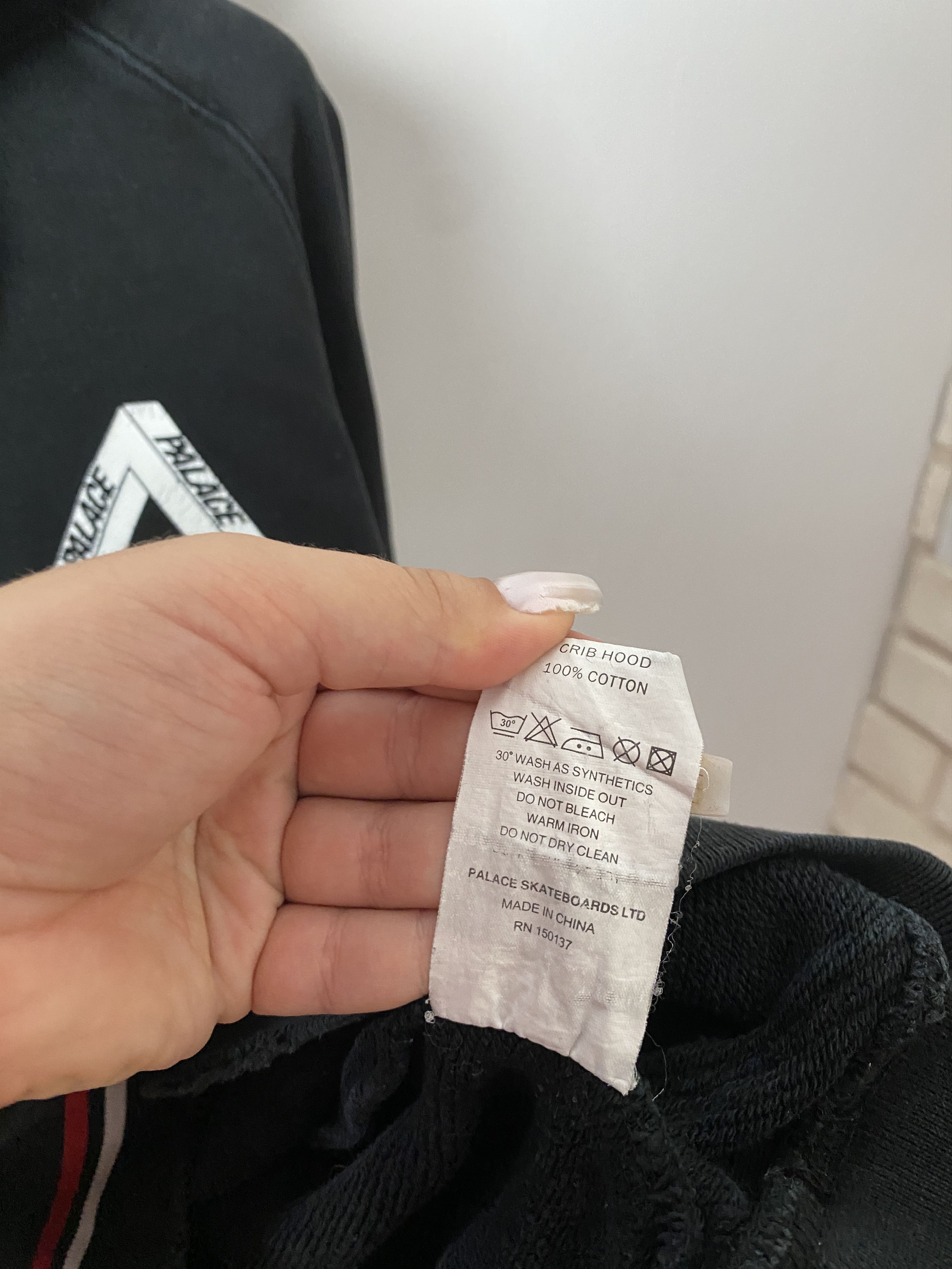 Palace Palace Crib Hood hoodie heavy small logo triangle Size US M / EU 48-50 / 2 - 5 Thumbnail