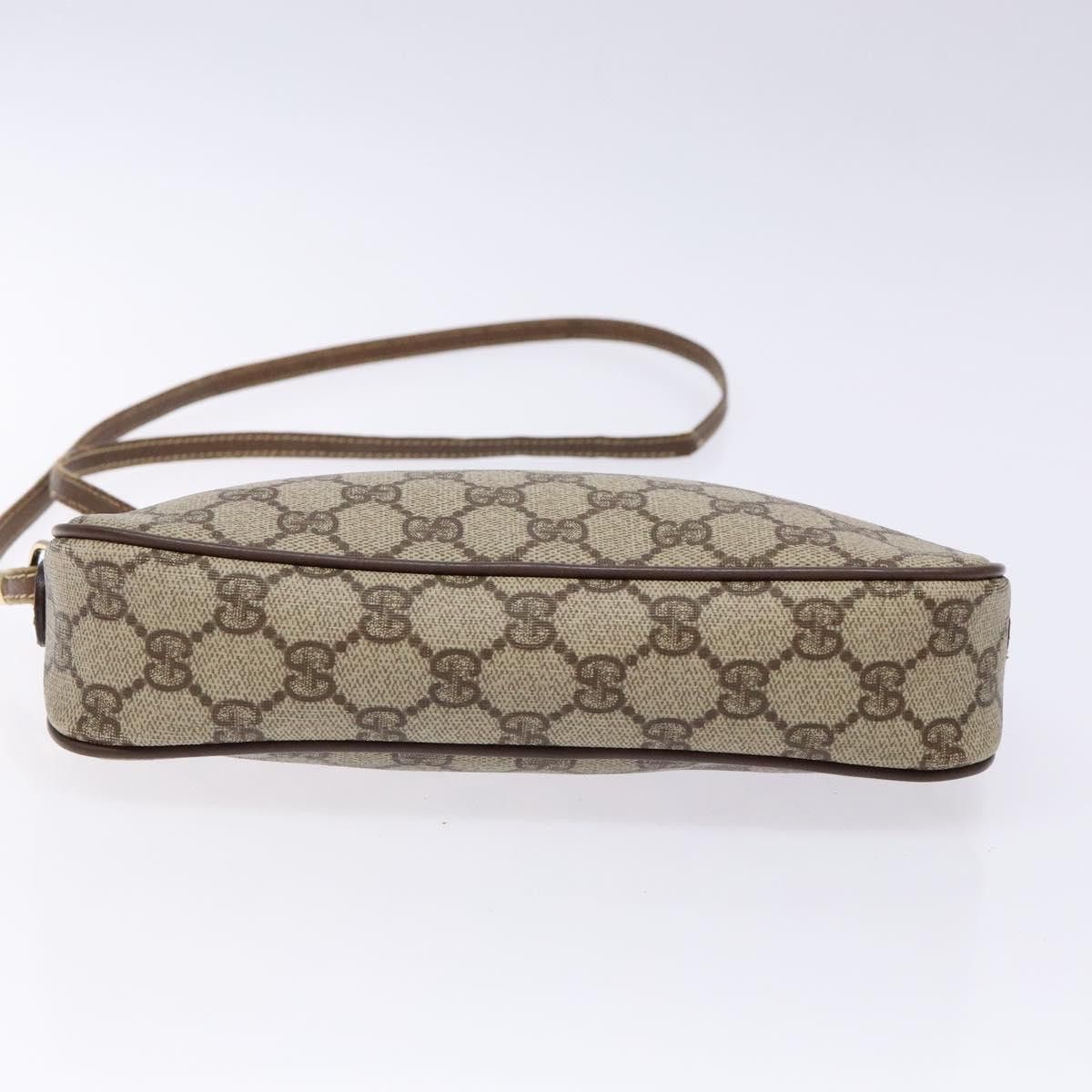 Gucci GUCCI GG Supreme Shoulder Bag Pvc Beige Gold 007 115 6428 Size ONE SIZE - 10 Thumbnail