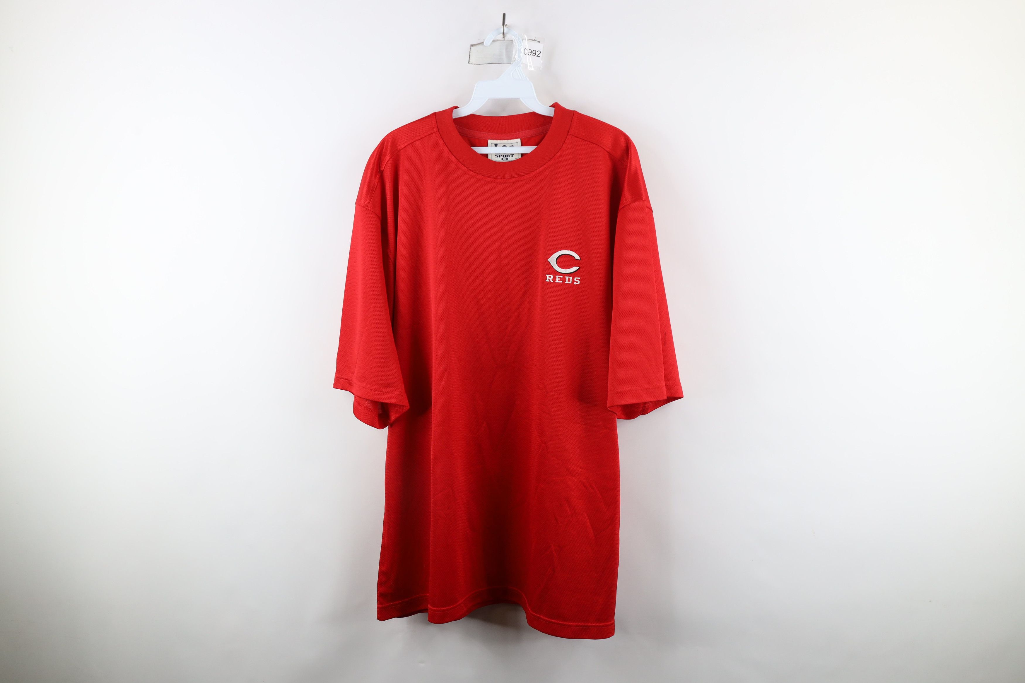 Vintage Vintage 90s Spell Out Cincinnati Reds Baseball T-Shirt Red Size US XL / EU 56 / 4 - 1 Thumbnail