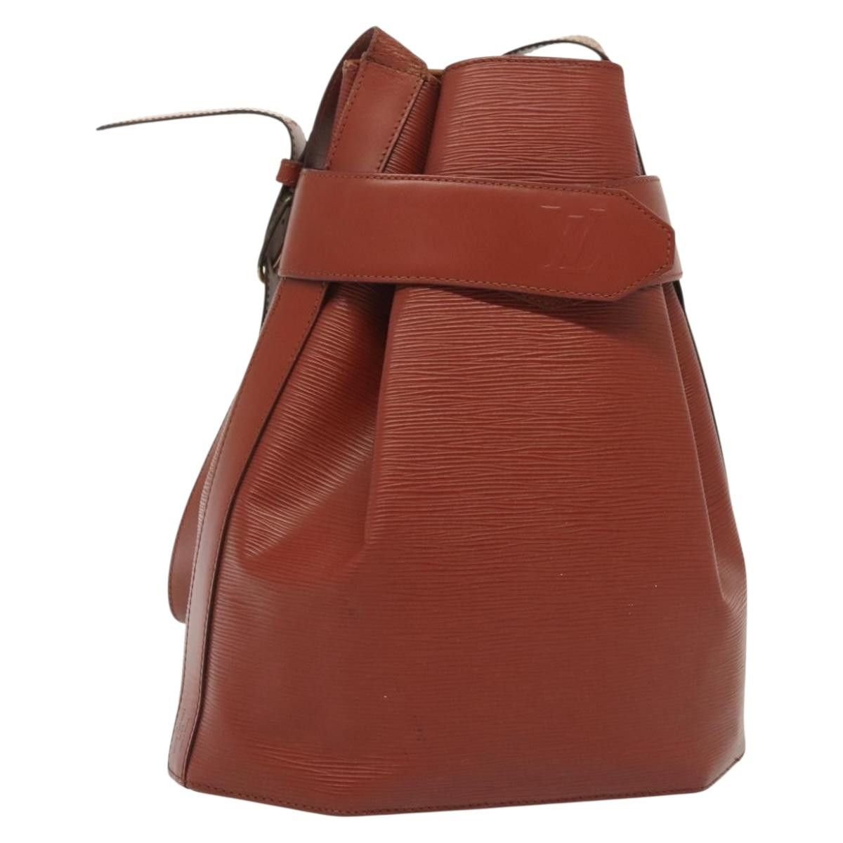 Louis Vuitton LOUIS VUITTON Epi Sac Depaule GM Shoulder Bag Brown M80193 Size ONE SIZE - 1 Thumbnail