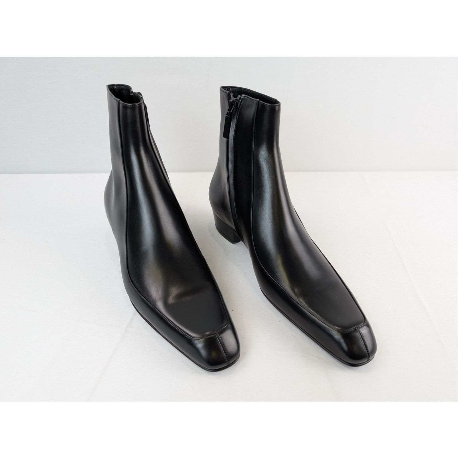 Saint Laurent Paris o1rshd1 Giza Calf Augustin 30 Booties Boots in Nero Size US 10.5 / EU 43-44 - 6 Thumbnail
