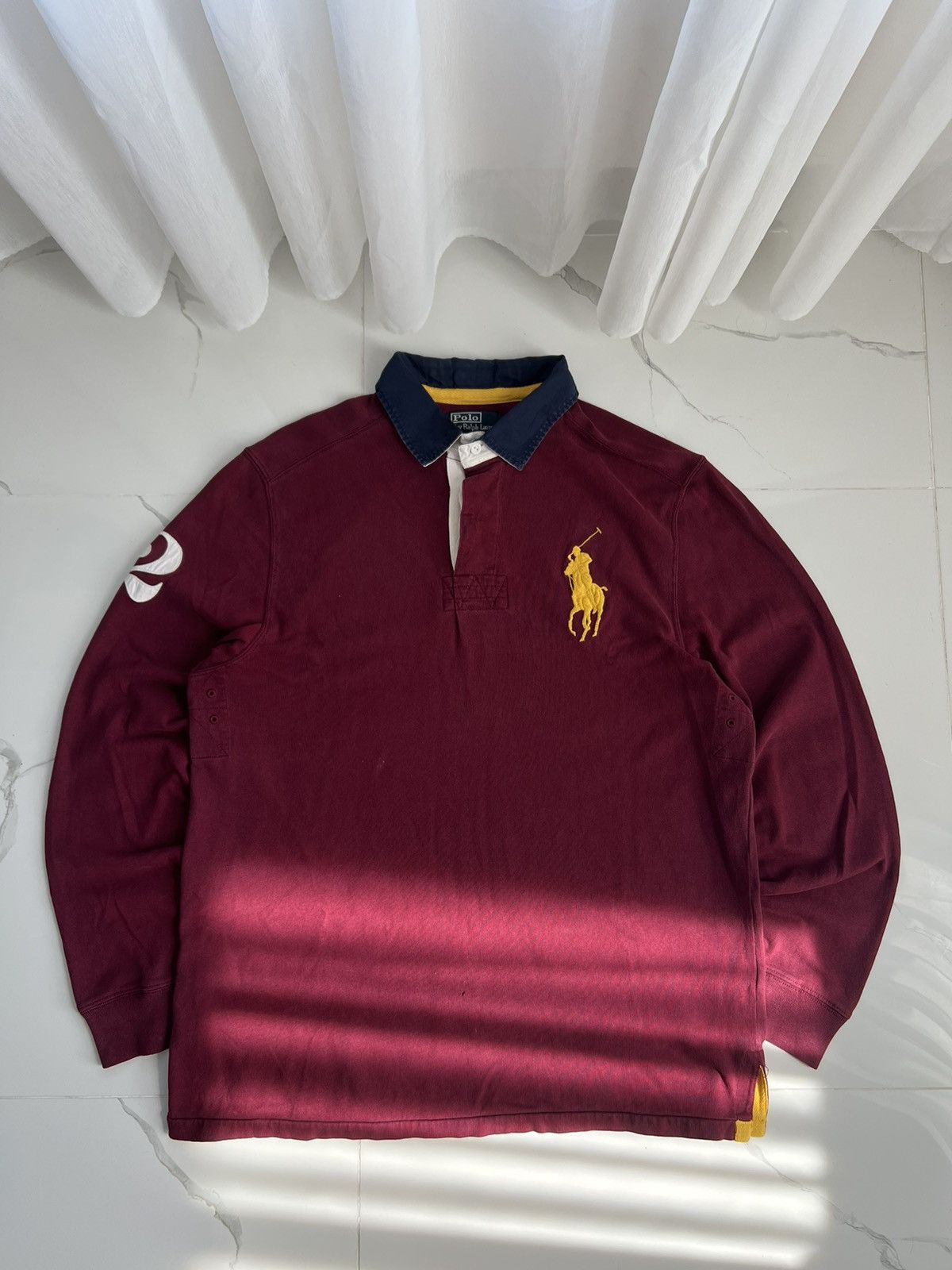 Polo Ralph Lauren 00’s POLO RALPH LAUREN OLD MONEY Y2K LONGSLEEVE POLO VINTAGE Size US XL / EU 56 / 4 - 1 Thumbnail