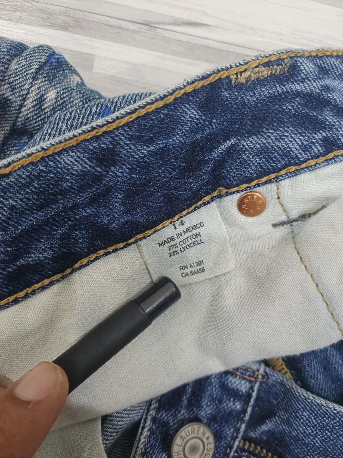 Ralph Lauren × Vintage Ralph Lauren Denim Size US 30 / EU 46 - 5 Thumbnail