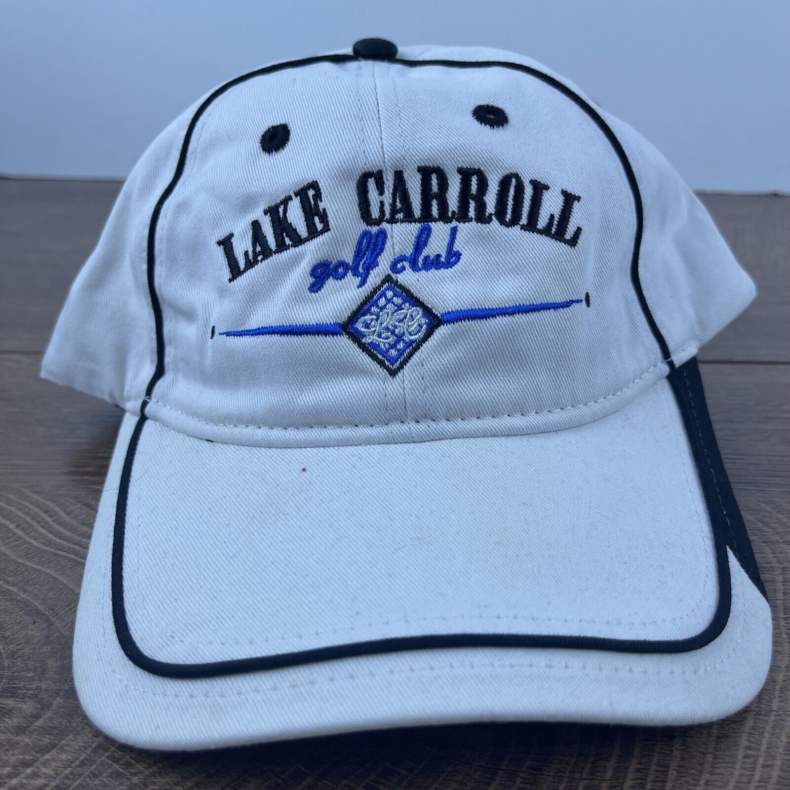 Other Lake Carroll Golf Club Hat White Cap Hat Adjustable Hat Whit Size ONE SIZE - 2 Thumbnail