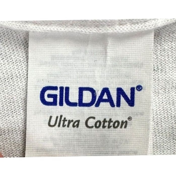 Gildan Gildan T-Shirt Mens Large White Ultra Cotton Black Hills Rally 2017 Tee Short Sleeve Crew Neck Breathable Easy Care Solid Vintage No Size US L / EU 52-54 / 3 - 3 Thumbnail