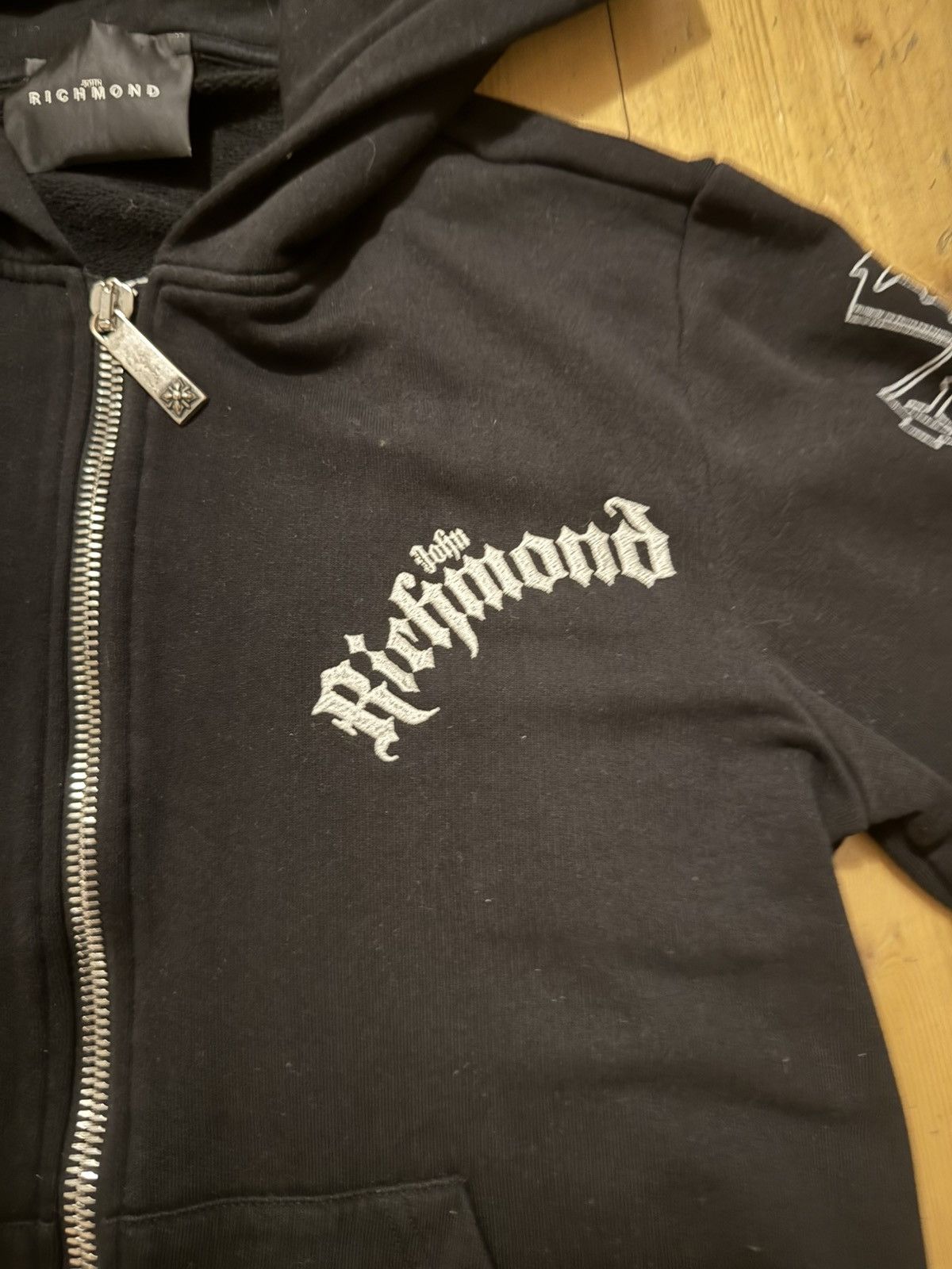 John Richmond John Richmond Zip-up hoodie Size US S / EU 44-46 / 1 - 2 Thumbnail