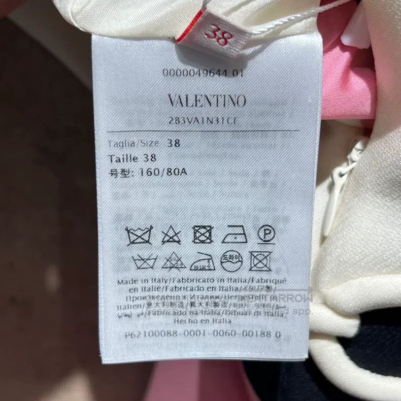 Valentino Valentino Pink chain silk wool dress Size M / US 6-8 / IT 42-44 - 4 Thumbnail