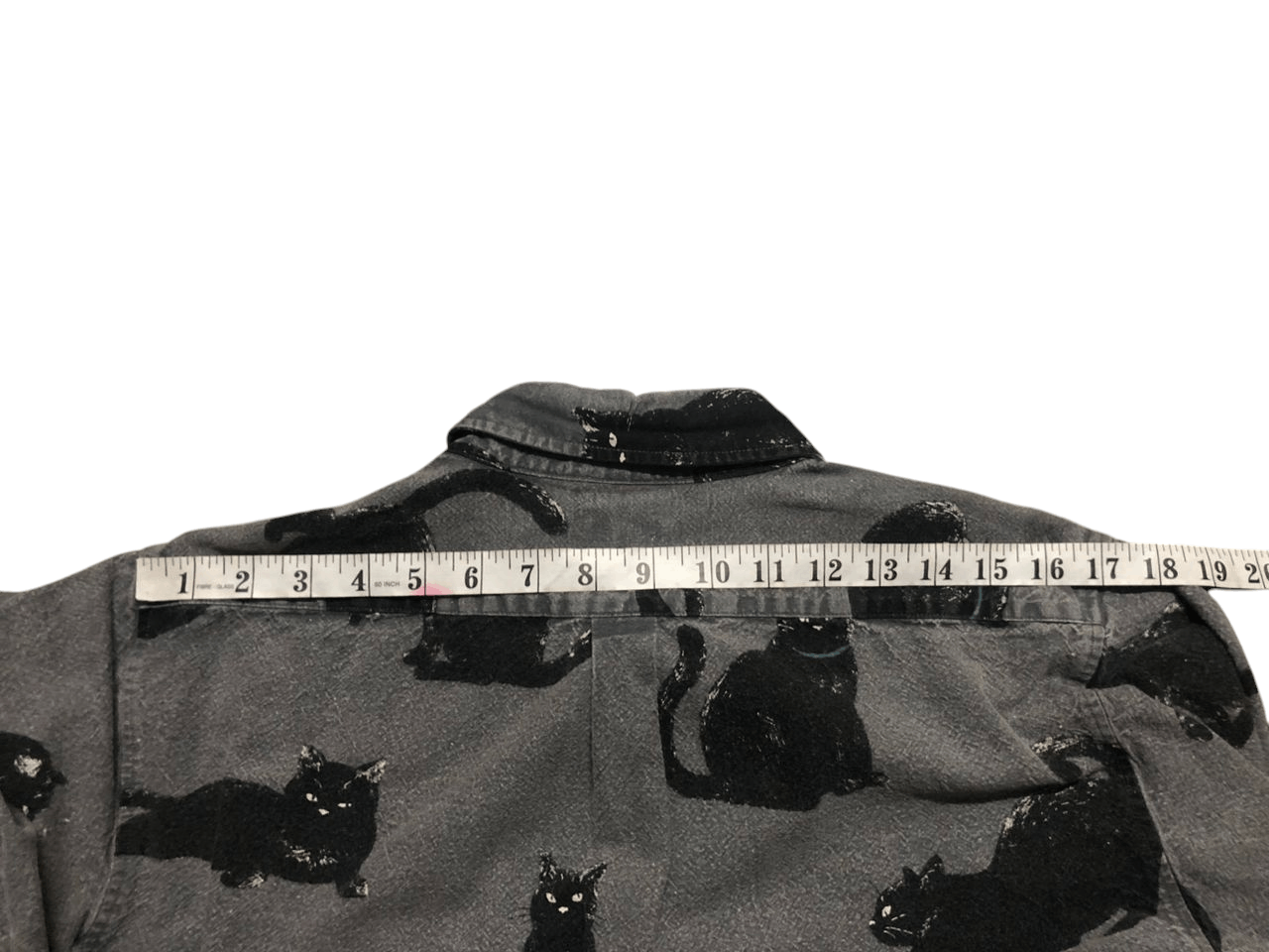 Japanese Brand Vintage CIAO Full Print Cat Long Sleeve Shirt Cropped Size US M / EU 48-50 / 2 - 13 Thumbnail