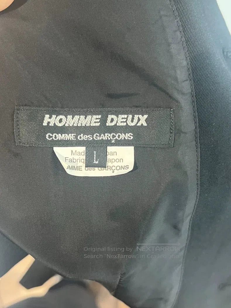 Comme des Garcons Comme des Garçons Homme Deux Black Vest. Size US L / EU 52-54 / 3 - 2 Thumbnail