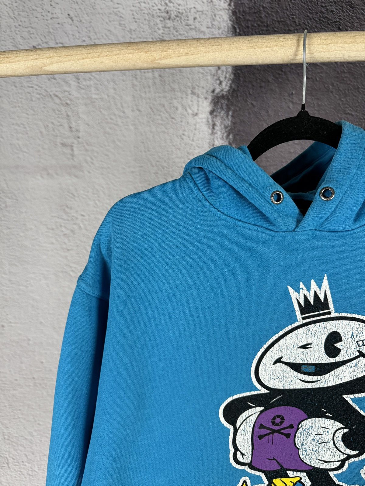 Southpole Vintage SouthPole Distressed Skateboard Heavy Cotton Hoodie Size US L / EU 52-54 / 3 - 3 Thumbnail