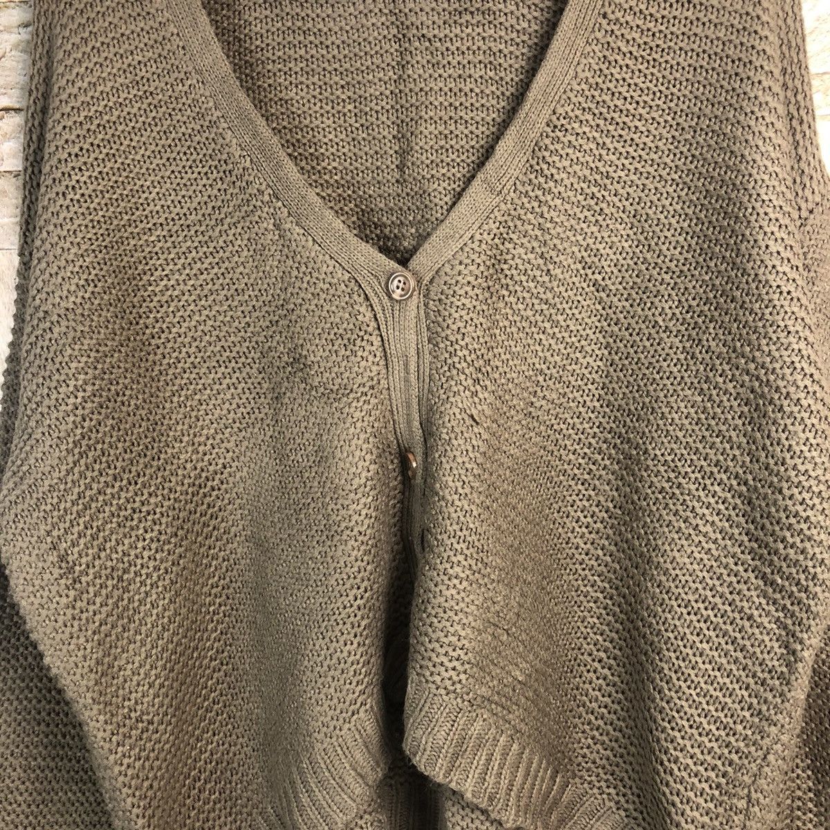 Sugar Spoon Brown baggy Cardigan Knitwear #A194