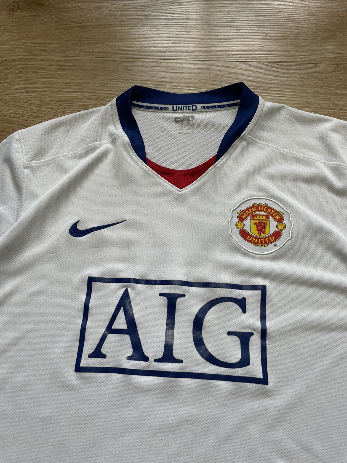 Vintage Vintage jersey Manchester United 08-10 Size US L / EU 52-54 / 3 - 2 Thumbnail
