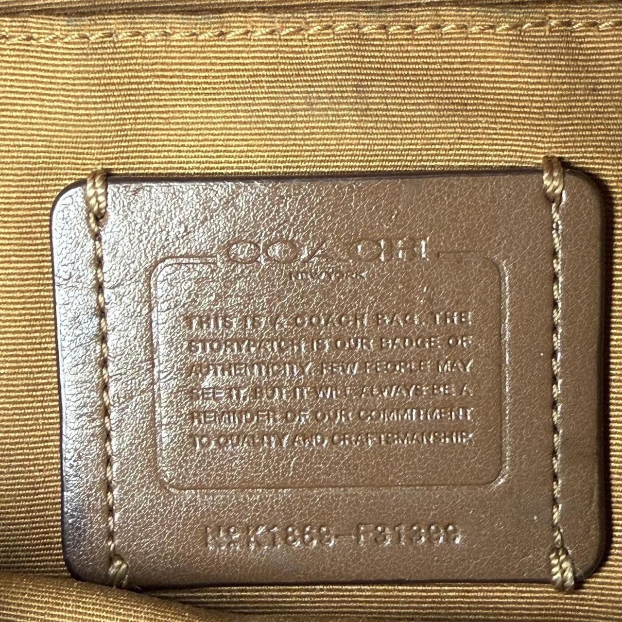 Coach Vintage Brown Coach Leather Crossbody Bag Y2K Authentic Size ONE SIZE - 6 Thumbnail