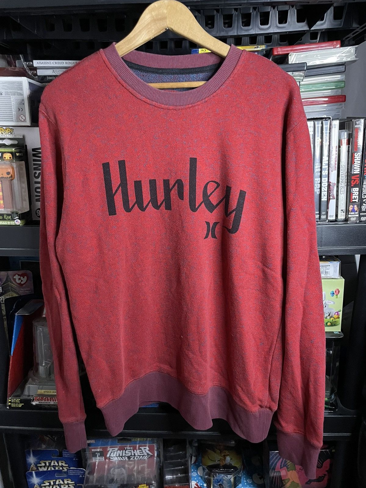 Hurley × Vintage Y2K Hurley Crewneck. Size US L / EU 52-54 / 3 - 1 Thumbnail
