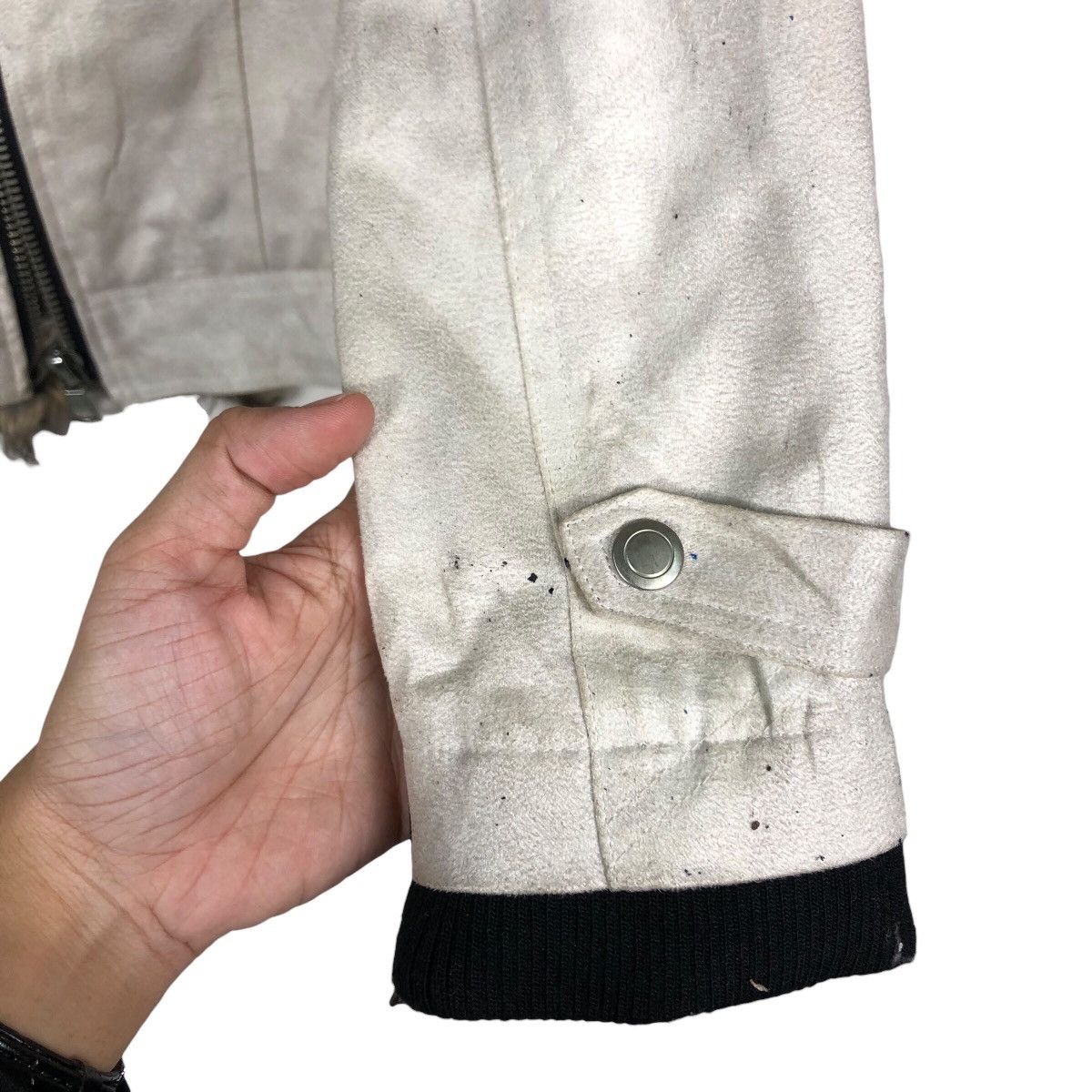 Japanese Brand 📌Biker Jacket Mink Fur Shearling Bondage Roushatte Garments Size US M / EU 48-50 / 2 - 16 Thumbnail