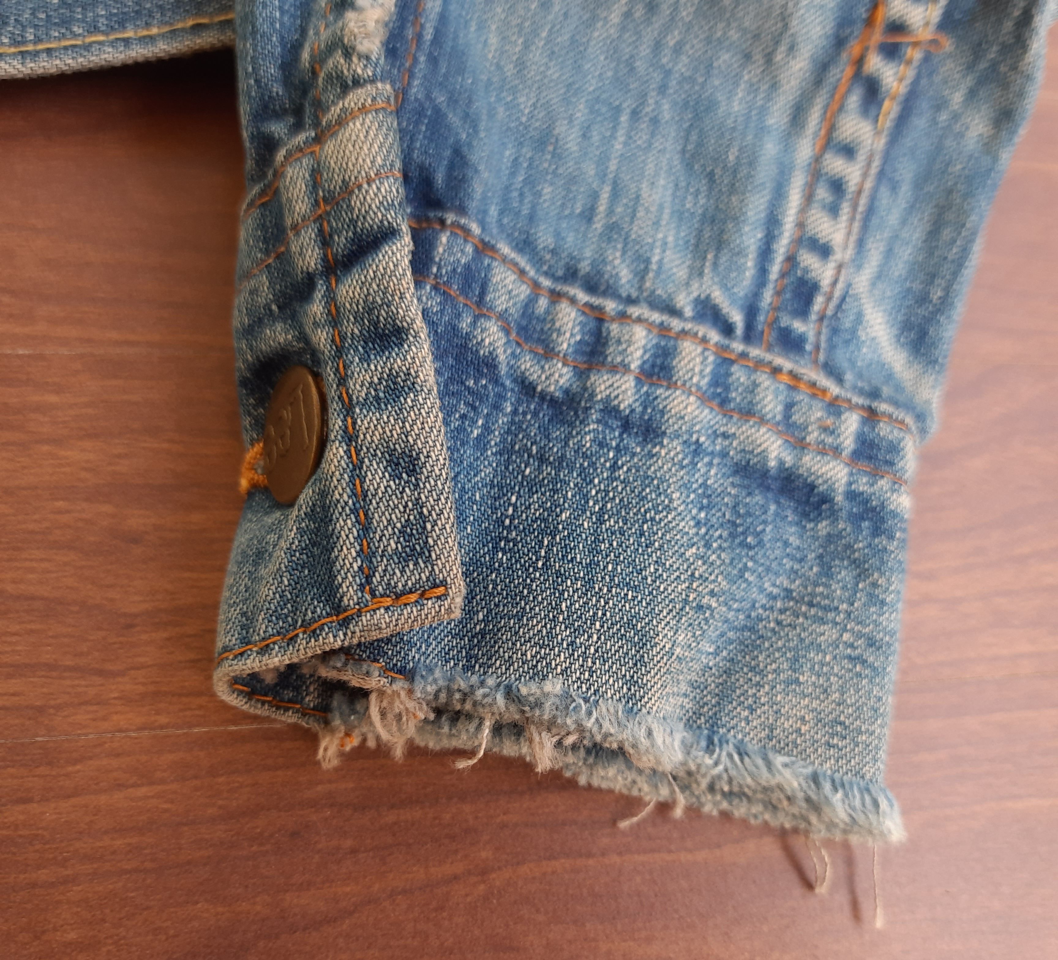 Lee 50s 60s Ms LEE Vintage Denim Jacket Size S / US 4 / IT 40 - 10 Thumbnail