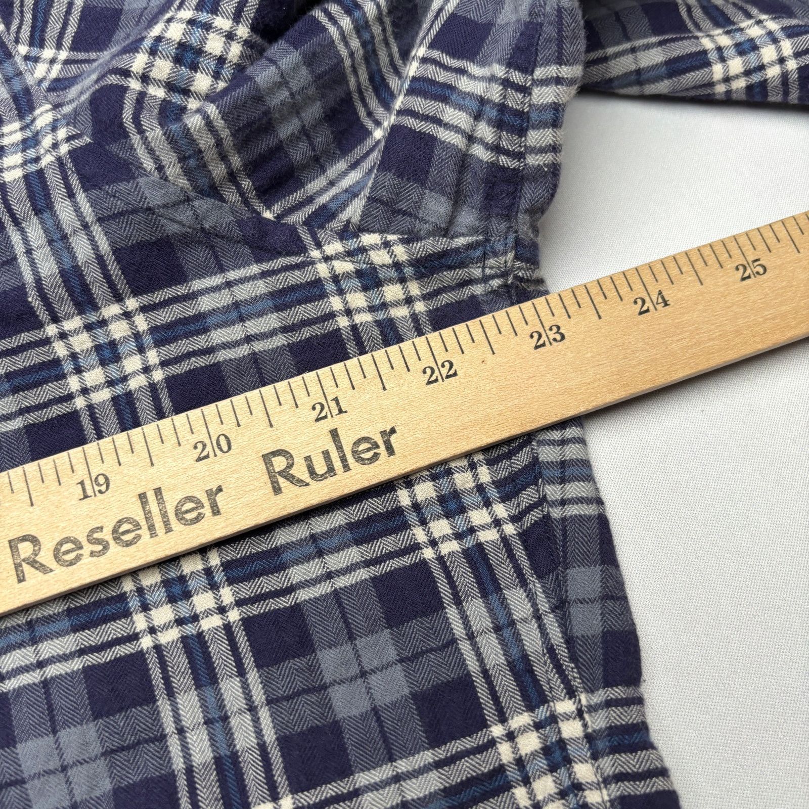 Burberry Burberry Brit Men's Plaid Flannel Shirt Button Up Cotton L Size US L / EU 52-54 / 3 - 6 Thumbnail