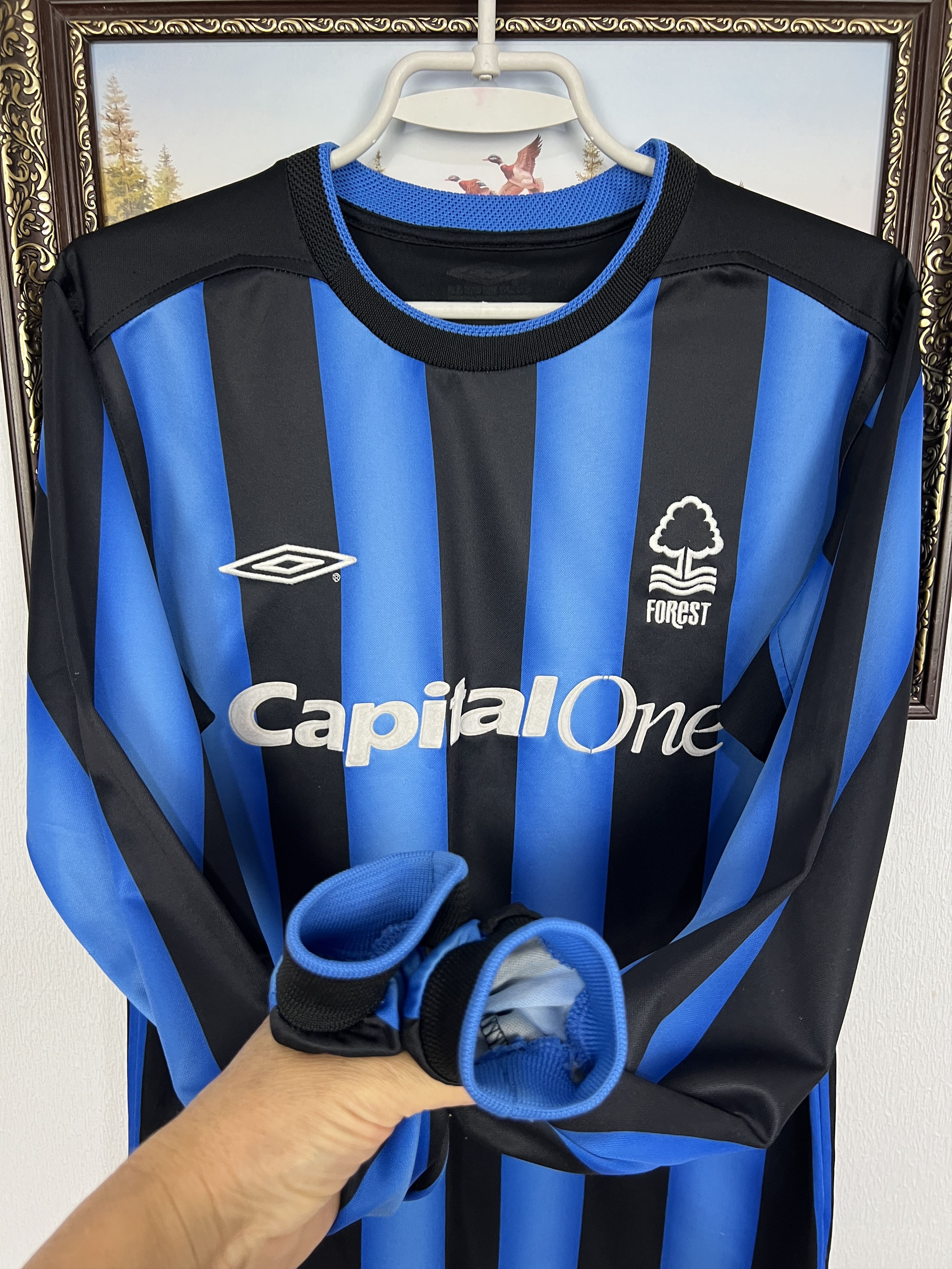 Umbro Nottingham Forest Third football shirt 2003 Soccer Umbro Size US S / EU 44-46 / 1 - 5 Thumbnail
