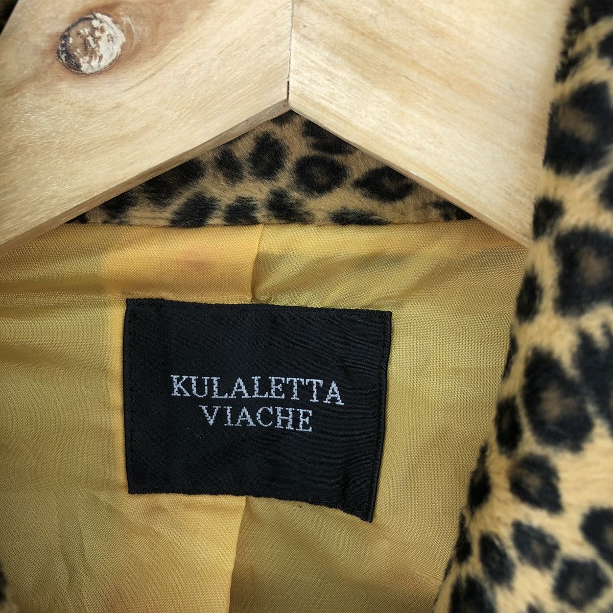 Hysteric Glamour 🇯🇵 Vintage Leopard Print Cropped Jacket Size XS / US 0-2 / IT 36-38 - 14 Thumbnail