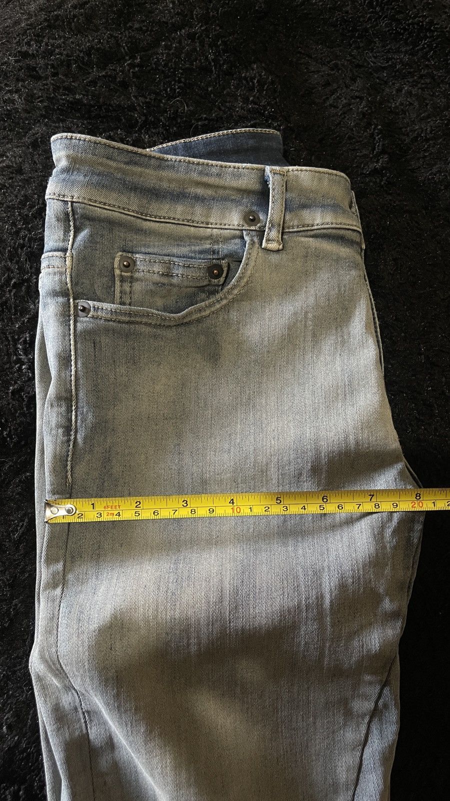 Rick Owens × Rick Owens Drkshdw F/W 17 Detroit Cut “Hustler Blue” Size 26" / US 2 / IT 38 - 5 Thumbnail