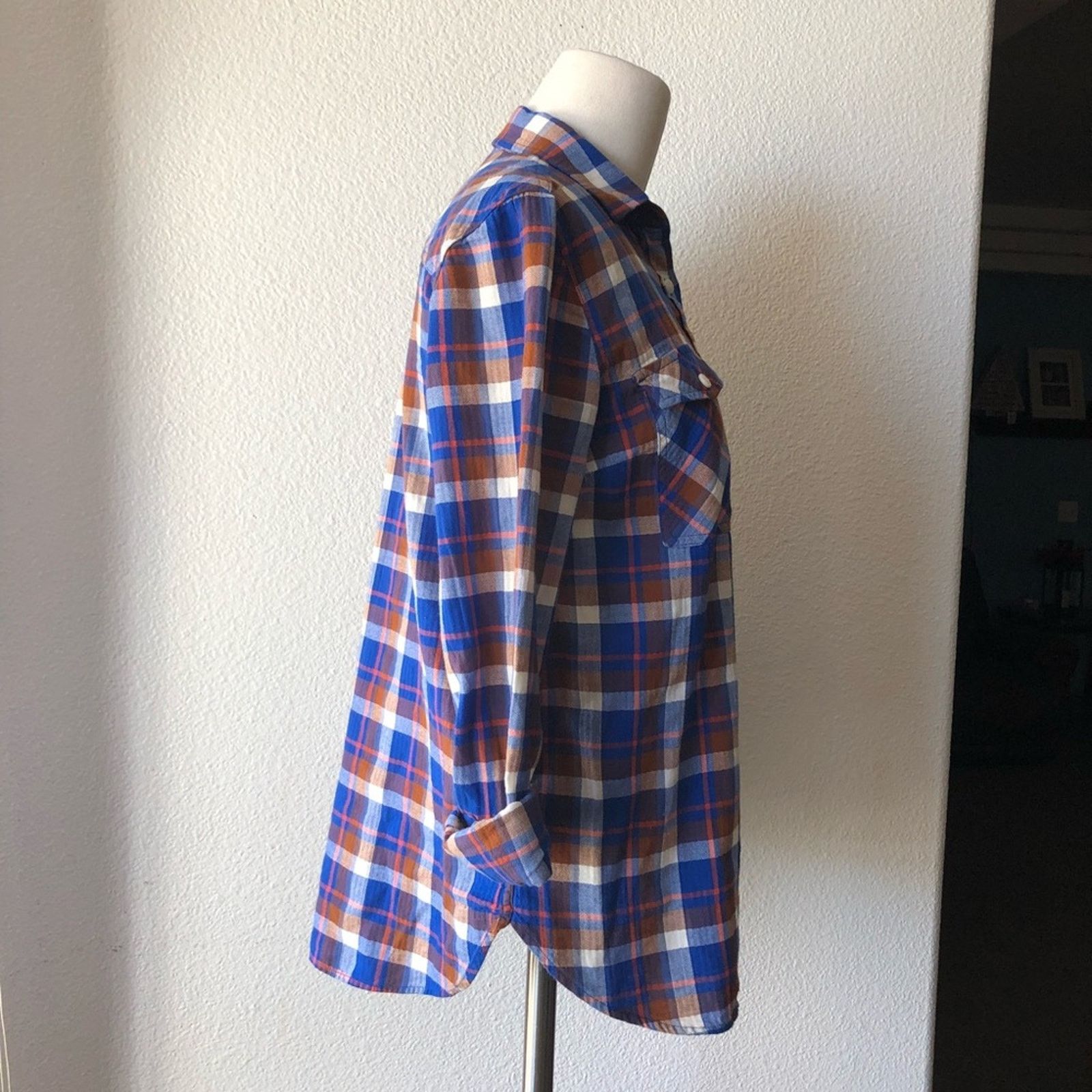 J.Crew JCREW Plaid button Down shirt camping casual sz 00 cabin Size XXS / US 00 / IT 34 - 5 Thumbnail