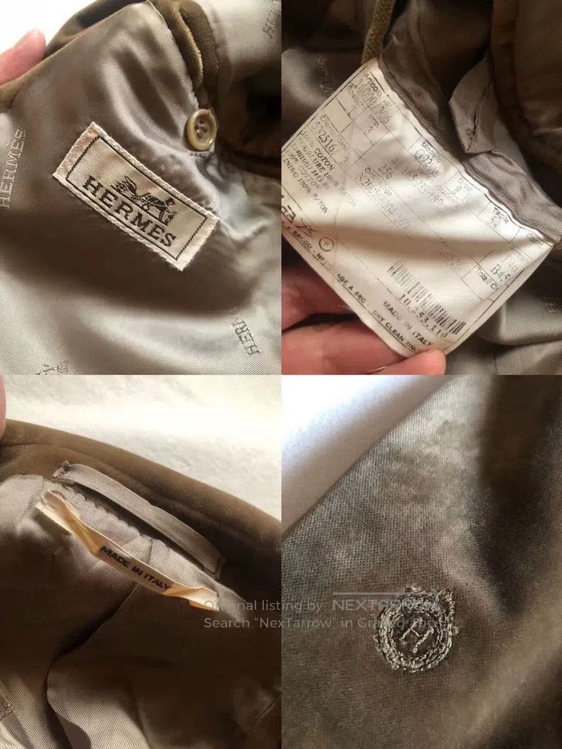 Hermes Hermes MADE IN ITALY Series Coat Size 54R - 5 Thumbnail