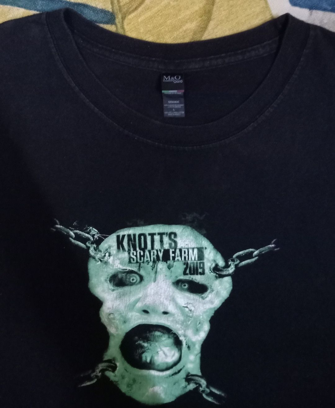 Expert Horror Knott's Scary Farm 2019 T-shirt Size US L / EU 52-54 / 3 - 5 Thumbnail