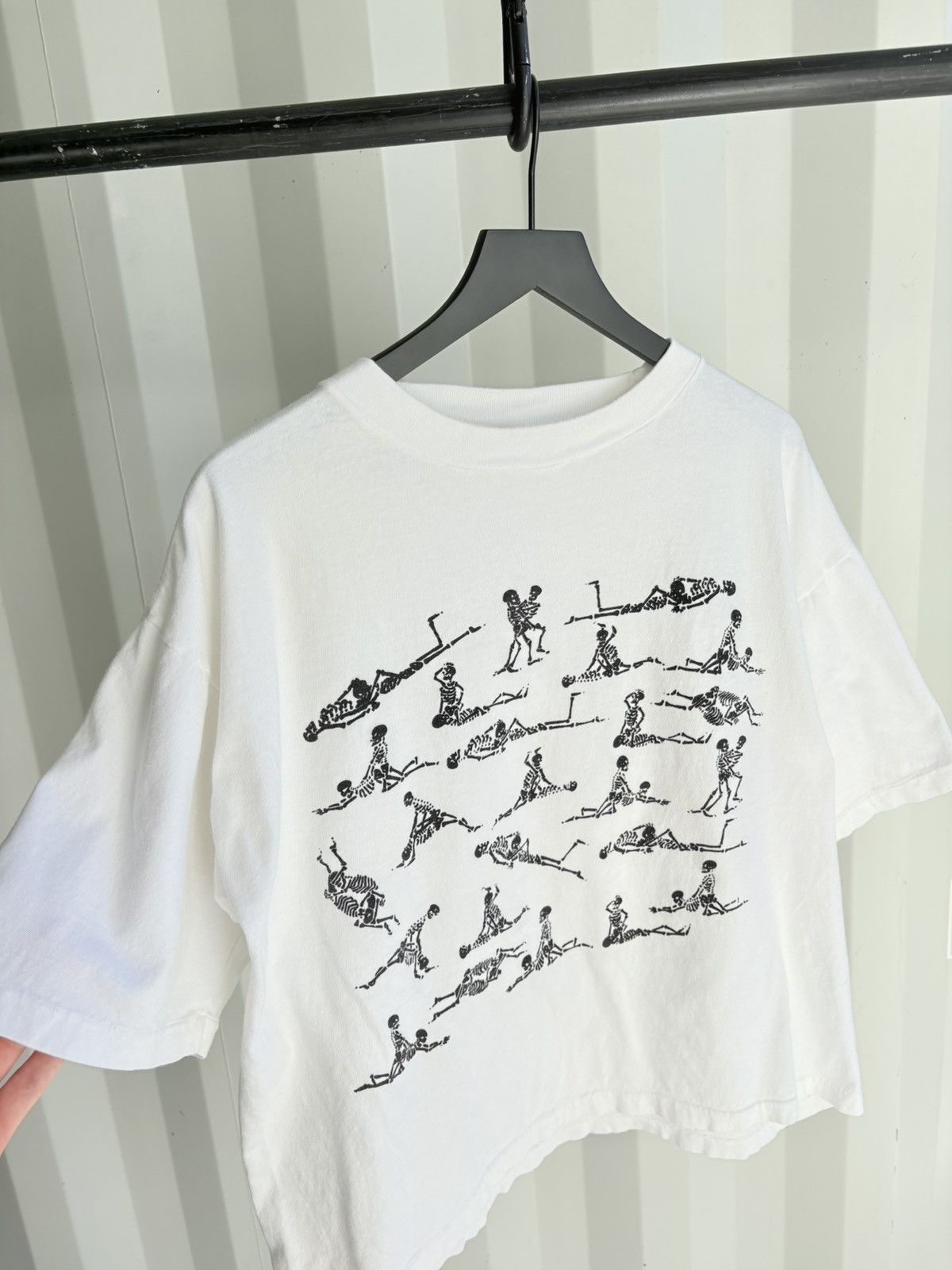 Vintage Vintage Sex Positions Shirt Boxy Faded Grunge Size US XL / EU 56 / 4 - 2 Thumbnail
