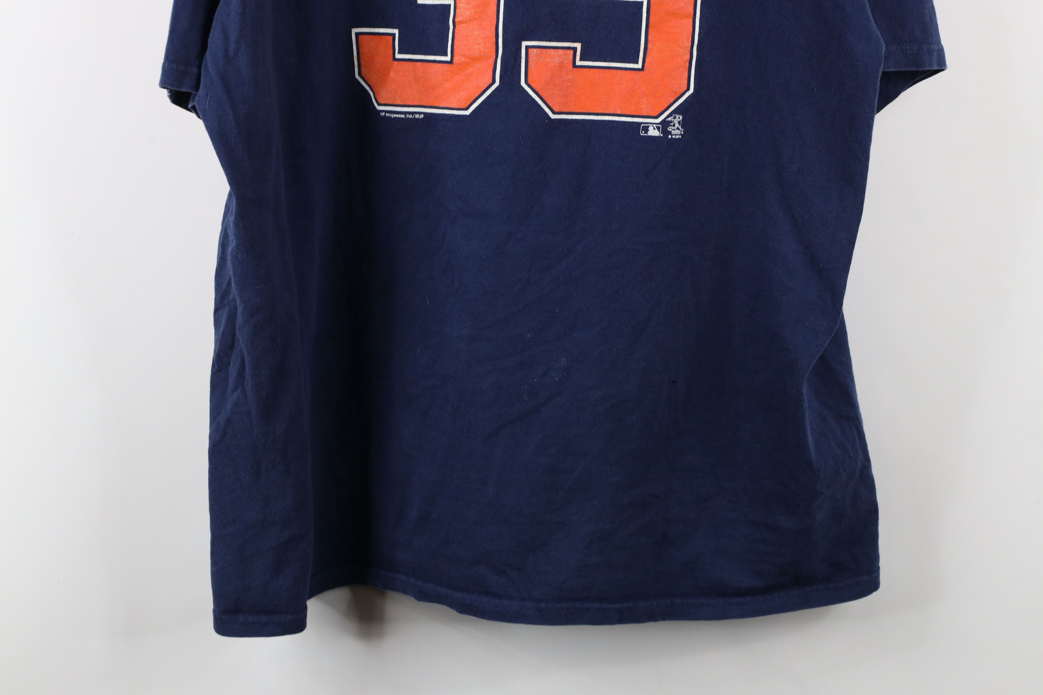 Vintage Vintage Justin Verlander Detroit Tigers Baseball T-Shirt Size US XL / EU 56 / 4 - 14 Thumbnail