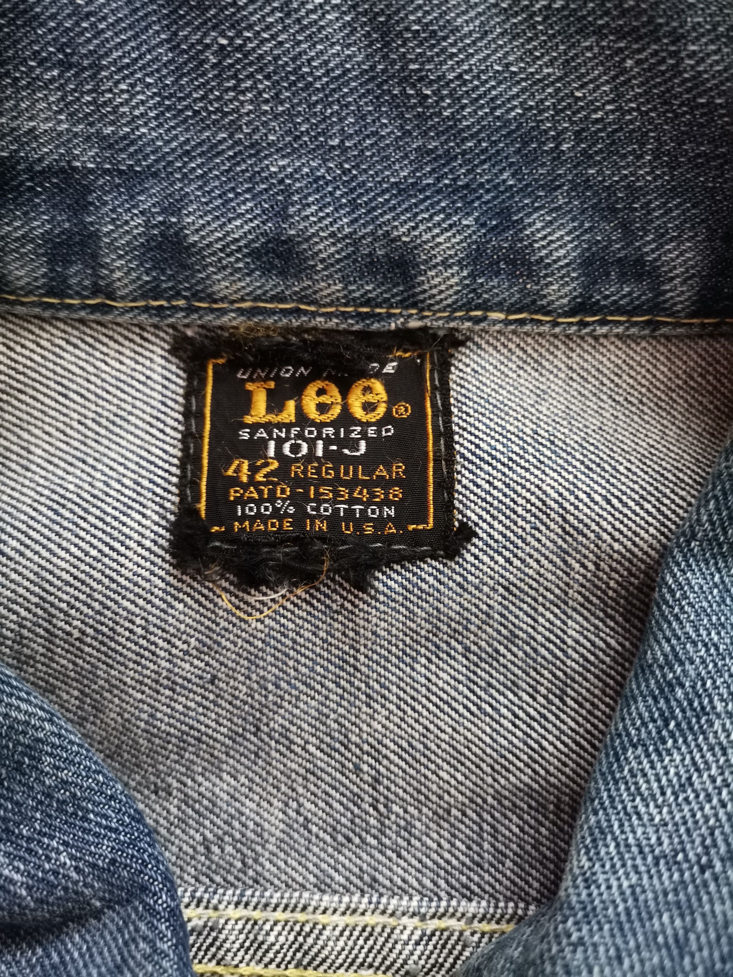 Lee × Vintage Vintage Lee Women's Denim Jacket Size M / US 6-8 / IT 42-44 - 2 Thumbnail