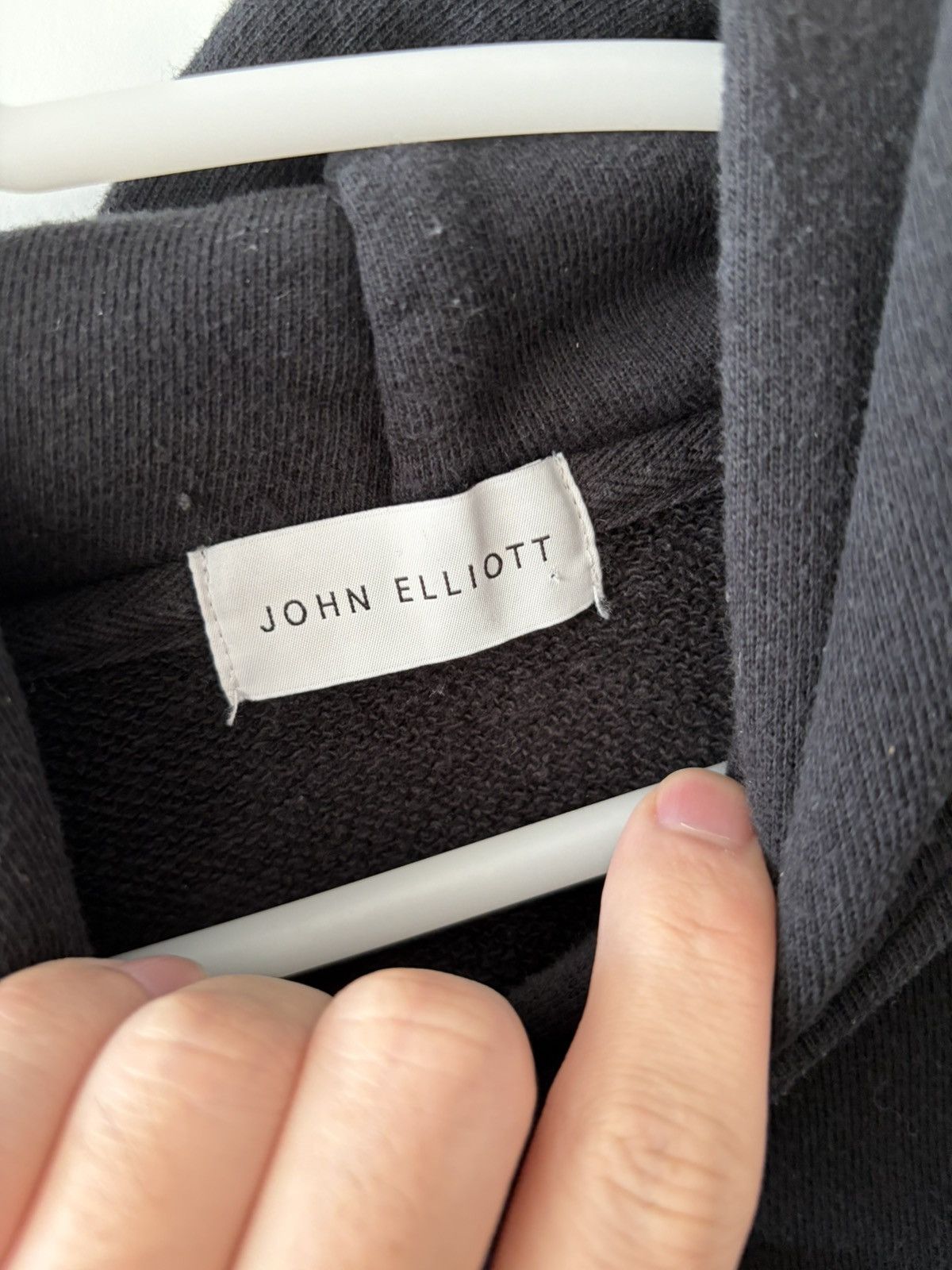 John Elliott John Elliott Villain Hoodie (Black, Size 2 / Medium) Size US M / EU 48-50 / 2 - 3 Thumbnail