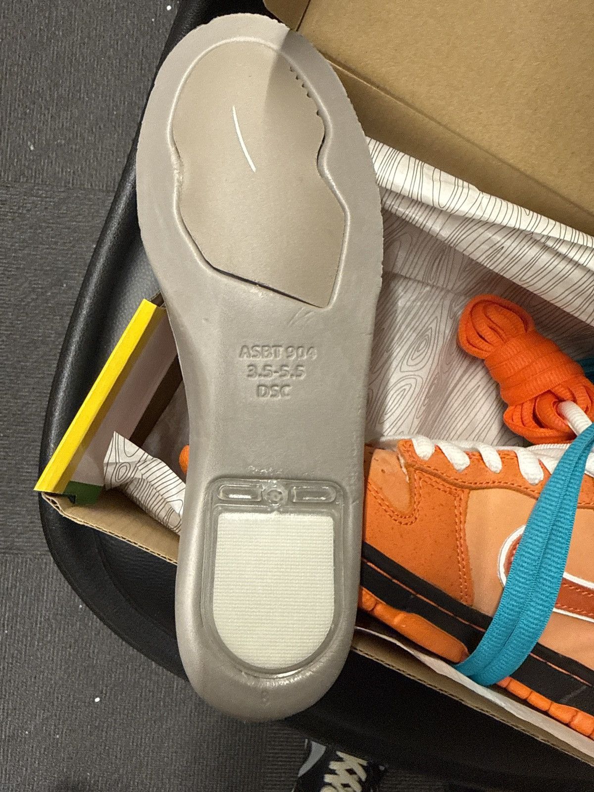 CNCPTS × Nike Nike SB Dunk Low Concepts Orange Lobster EU 36,5 Size US 5.5 / IT 35.5 - 13 Thumbnail