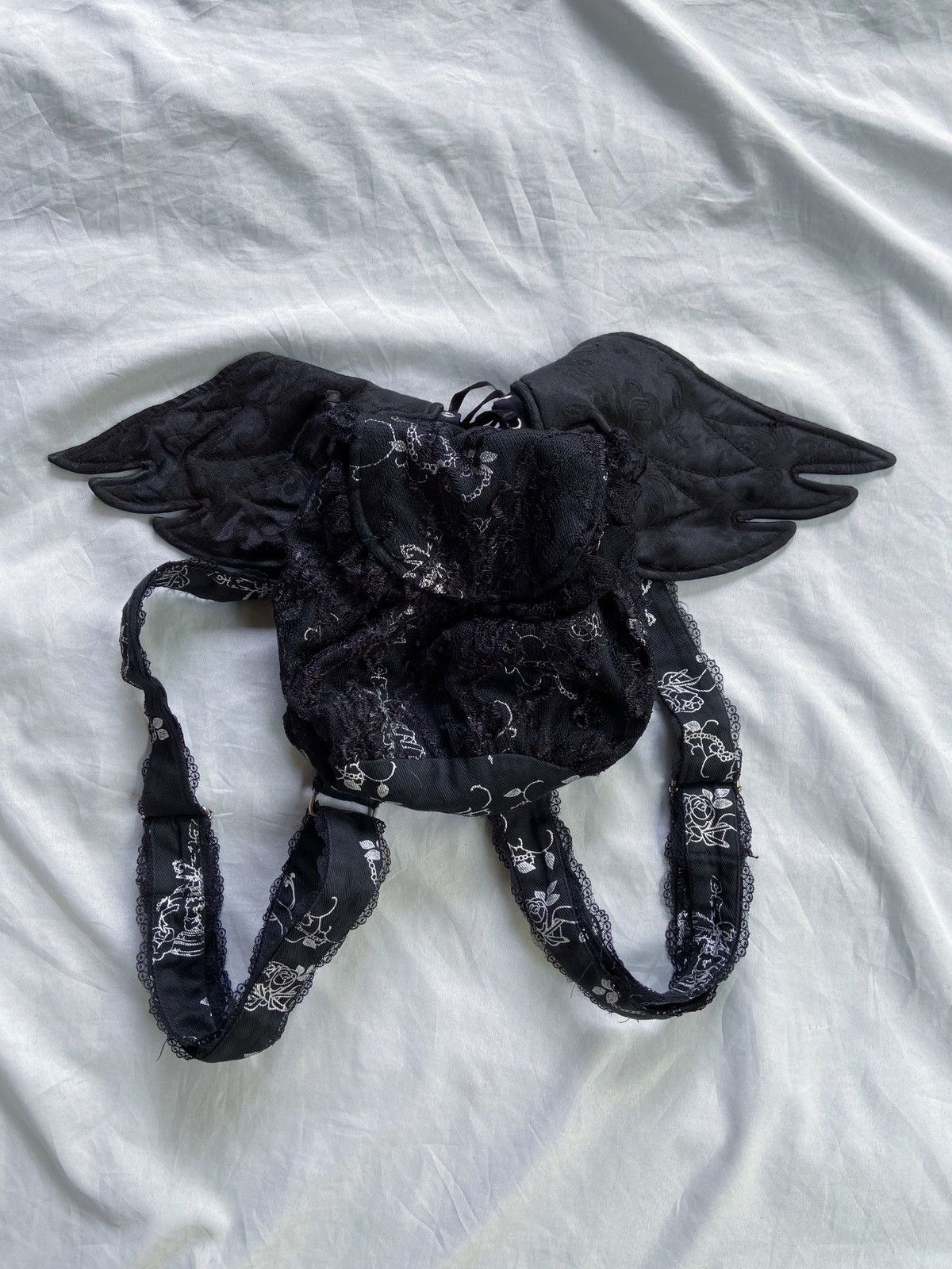 BLOOD STORM GOTHIC Y2K STYLE MINI BACKPACK