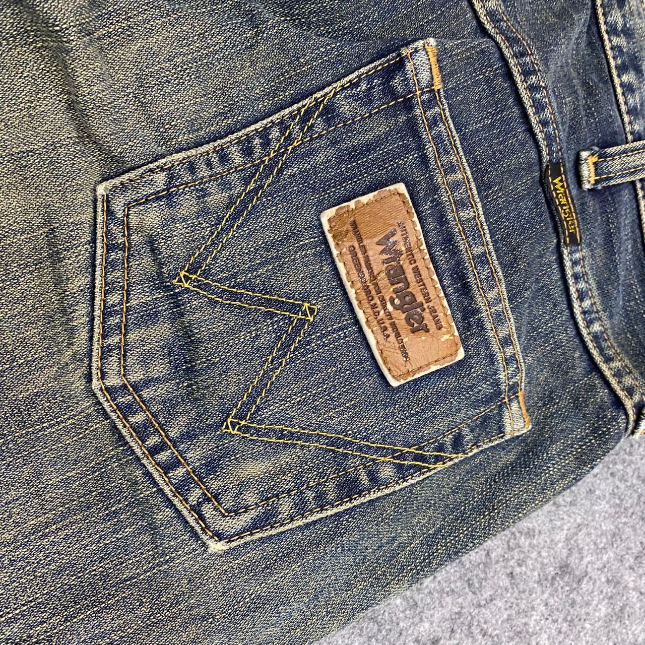 Wrangler 💥Best Offer💥Vintage Wrangler Distressed Denim Size US 29 - 14 Thumbnail